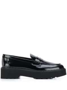 Tods лоферы на платформе Tod`S