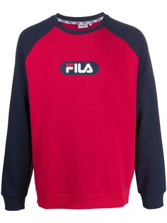 Fila толстовка с логотипом и рукавами реглан