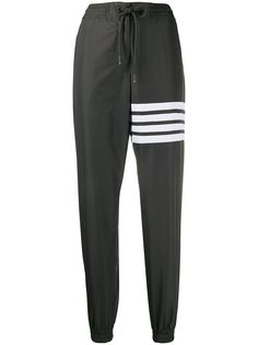 Thom Browne спортивные брюки с полосками 4-Bar