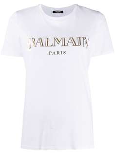 Balmain футболка с логотипом