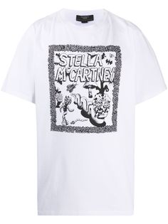 Stella McCartney футболка с графичным принтом