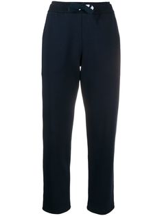 Thom Browne брюки прямого кроя с полосками 4-Bar и кулиской