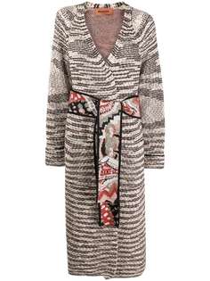 Missoni кардиган-пальто с абстрактным принтом