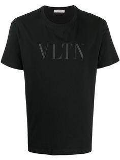 Valentino футболка с логотипом VLTN