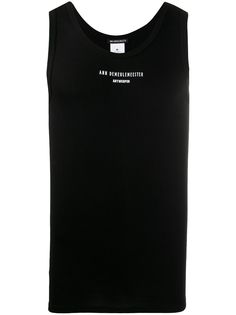 Ann Demeulemeester топ без рукавов с логотипом