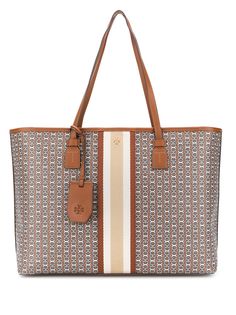 Tory Burch сумка-тоут с принтом Gemini Chain