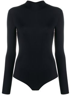 Maison Margiela боди с декоративной строчкой