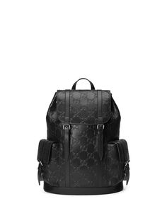 Gucci рюкзак с тисненым логотипом
