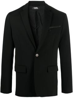 Karl Lagerfeld однобортный пиджак Punto