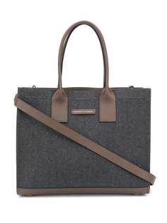 Brunello Cucinelli двухцветная сумка-тоут