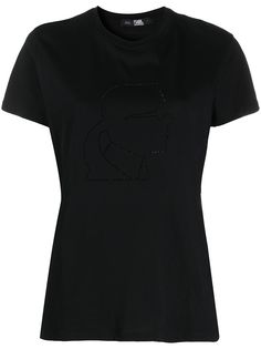 Karl Lagerfeld футболка с принтом