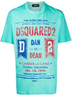 Dsquared2 футболка с надписью