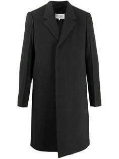 Maison Margiela пальто миди с потайной застежкой