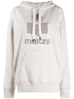 Isabel Marant Étoile худи с длинными рукавами и логотипом
