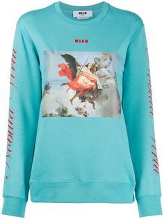 MSGM толстовка с принтом