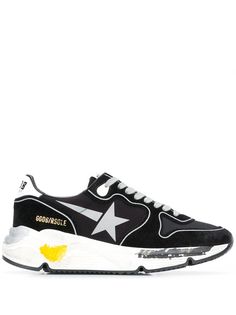 Golden Goose кроссовки Running Sole со вставками