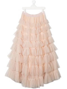 Monnalisa пышная длинная юбка