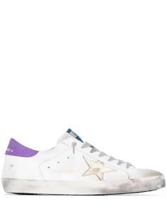 Golden Goose кеды Superstar с эффектом потертости