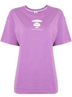 AAPE BY *A BATHING APE® футболка с короткими рукавами и логотипом