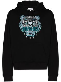 Kenzo худи с вышивкой Tiger