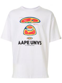 AAPE BY *A BATHING APE® футболка с логотипом