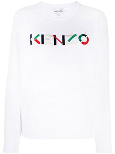 Kenzo толстовка с вышитым логотипом