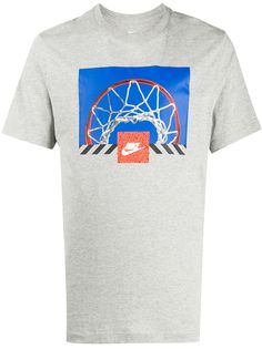 Nike футболка с принтом