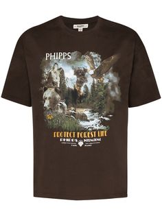 Phipps футболка с принтом