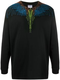 Marcelo Burlon County of Milan футболка с длинными рукавами и принтом