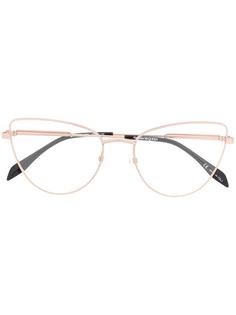 Alexander McQueen Eyewear очки в оправе кошачий глаз