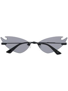 McQ Alexander McQueen солнцезащитные очки MQ 0222s кошачий глаз без оправы