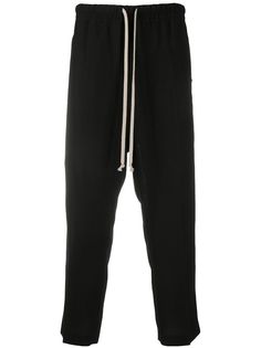 Rick Owens укороченные брюки с кулиской