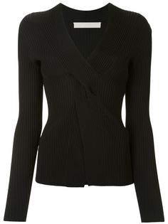 Dion Lee топ с длинными рукавами и драпировкой