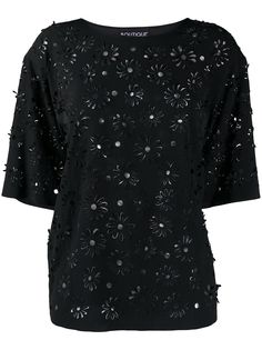 Boutique Moschino топ с цветочным узором