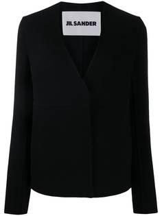 Jil Sander жакет без воротника