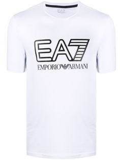 Ea7 Emporio Armani футболка с логотипом