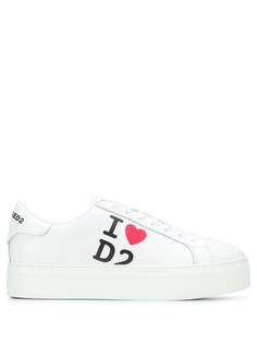 Dsquared2 кроссовки I Love Dsquared2