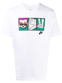 Nike футболка с графичным принтом
