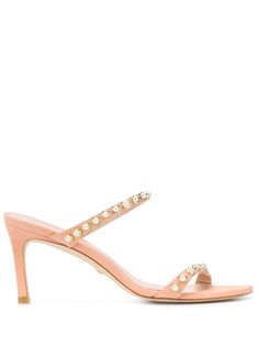Stuart Weitzman декорированные босоножки Aleena 75