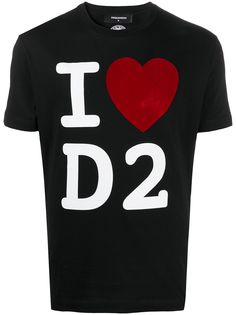 Dsquared2 футболка I Heart D2