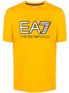 Ea7 Emporio Armani футболка с логотипом