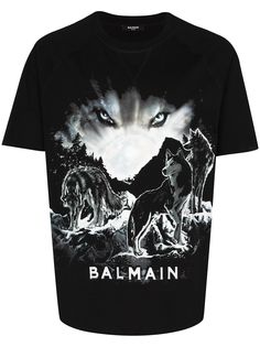 Balmain футболка с логотипом