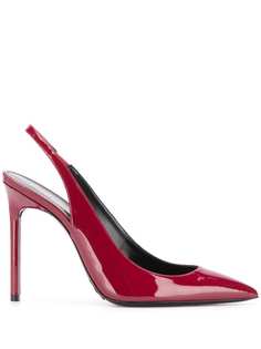 Saint Laurent туфли Anja 105 с ремешком на пятке