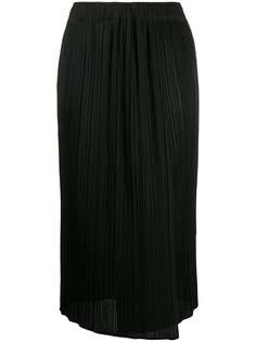 Pleats Please Issey Miyake плиссированная юбка прямого кроя