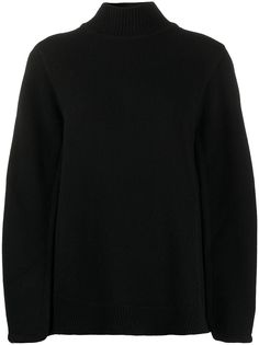 Jil Sander топ с высоким воротником