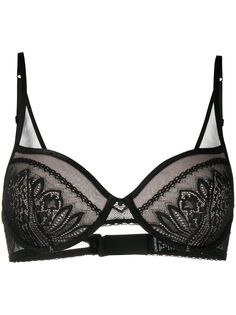 Calvin Klein Underwear бюстгальтер с цветочным кружевом