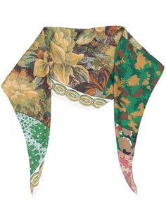 Pierre-Louis Mascia платок Aloe с принтом