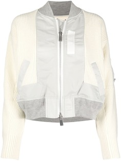 Sacai бомбер на молнии
