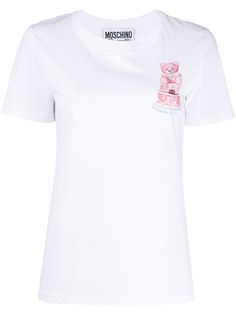 Moschino футболка с принтом