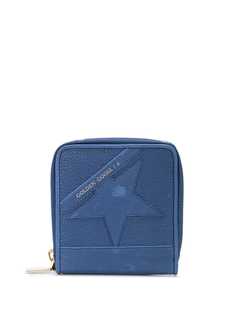 Golden Goose star motif zip-around wallet